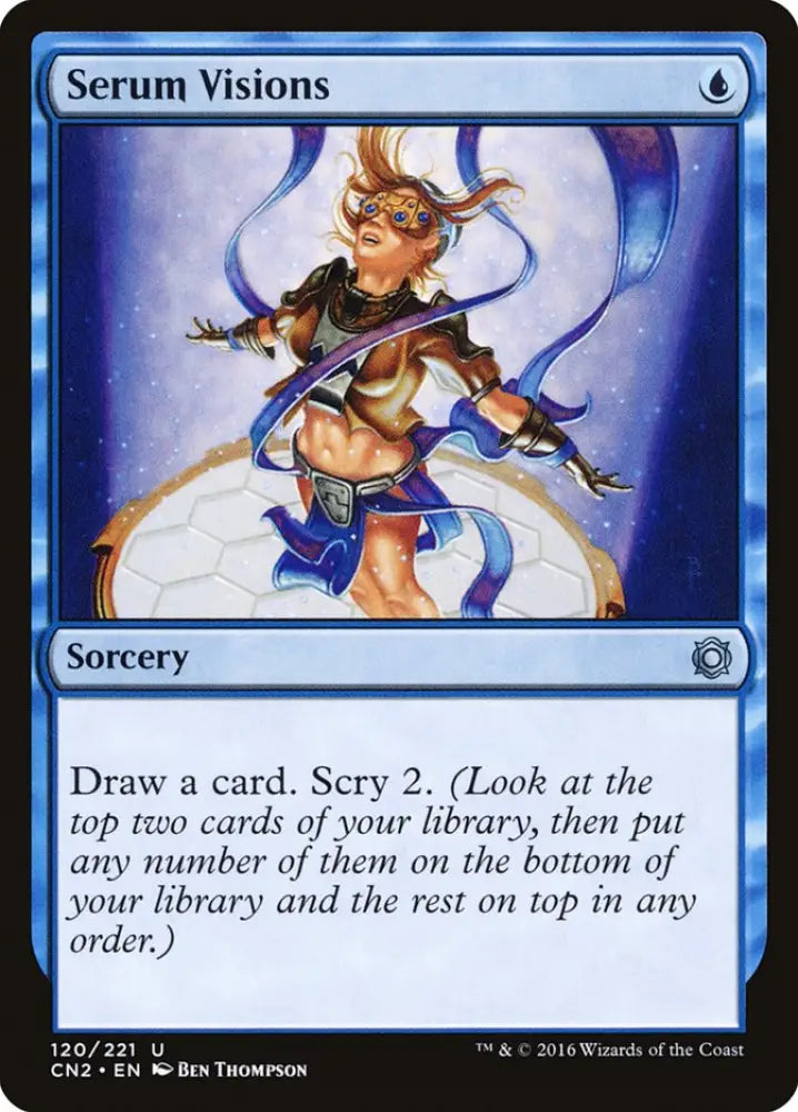 Serum Visions [Conspiracy: Take the Crown] - MTG Single