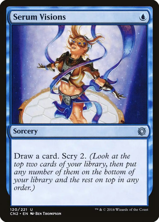 Serum Visions [Conspiracy: Take the Crown] - MTG Single