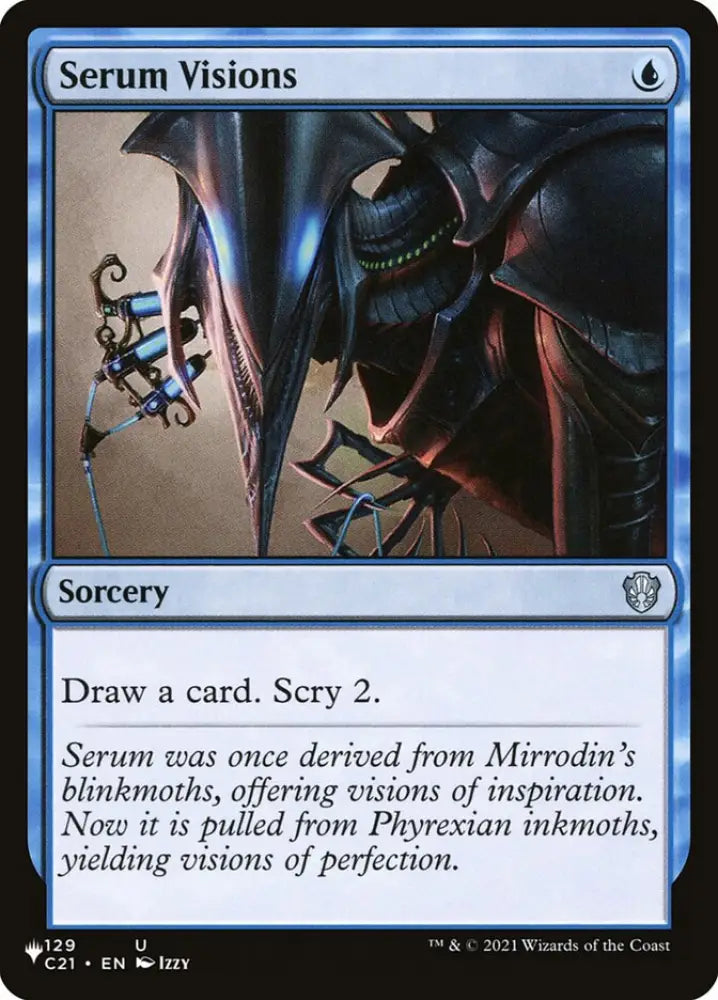 Serum Visions [Secret Lair: Heads I Win Tails You Lose] - MTG Single