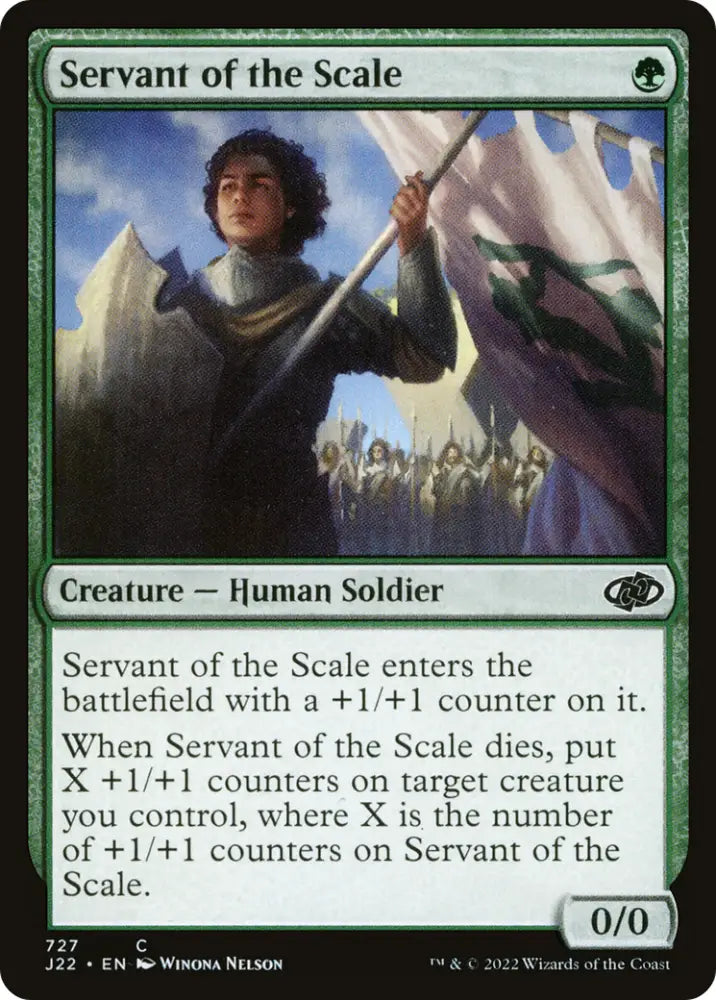 Servant of the Scale [Jumpstart 2022] - MTG Single