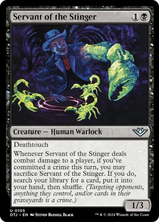 Servant of the Stinger [Outlaws of Thunder Junction] - MTG Single