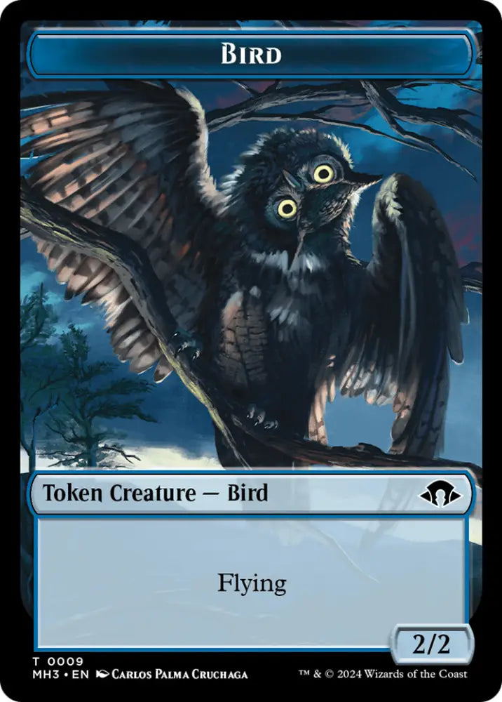 Servo // Bird Double-Sided Token [Modern Horizons 3 Tokens] - MTG Single