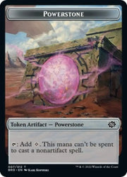 Servo // Powerstone Double-Sided Token [The Brothers’ War Commander Tokens] - MTG Single