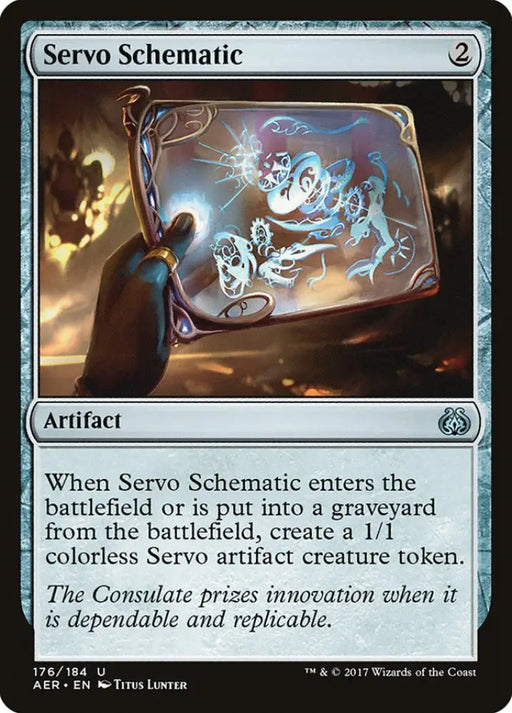 Servo Schematic [Aether Revolt] - MTG Single