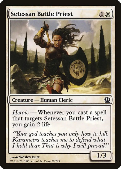 Setessan Battle Priest [Theros] - MTG Single