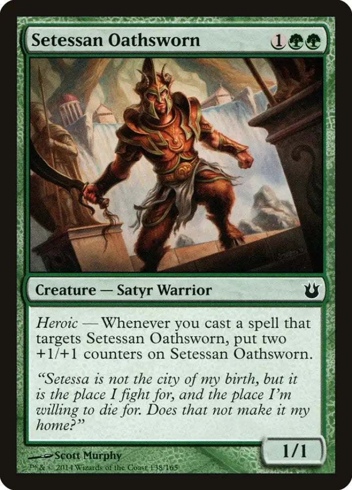 Setessan Oathsworn [Born of the Gods] - MTG Single