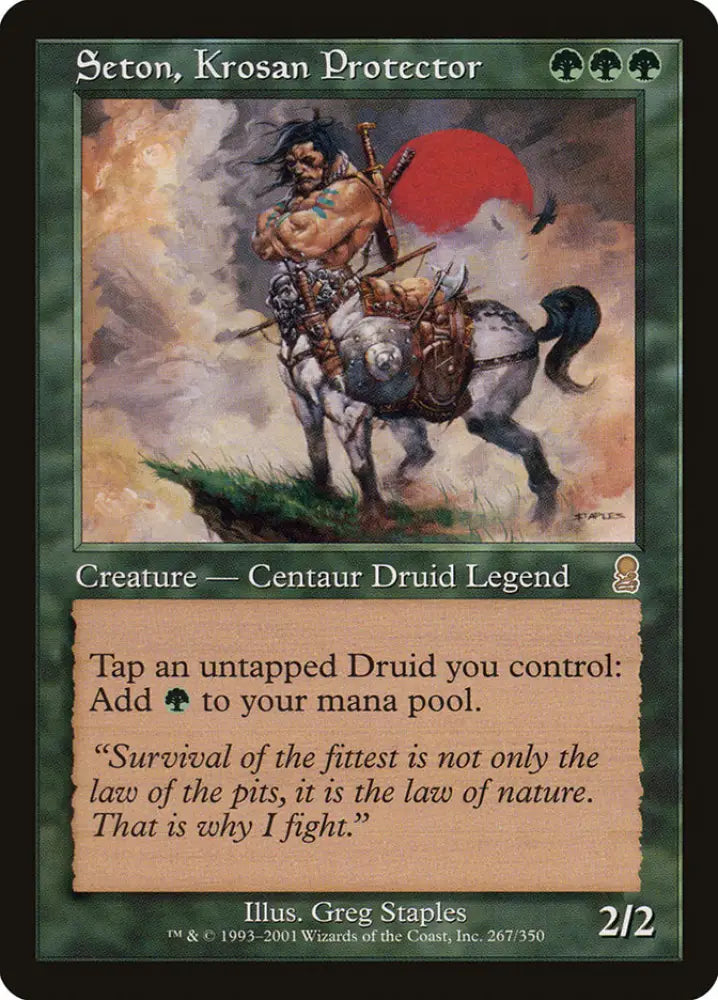 Seton Krosan Protector [Odyssey] - MTG Single