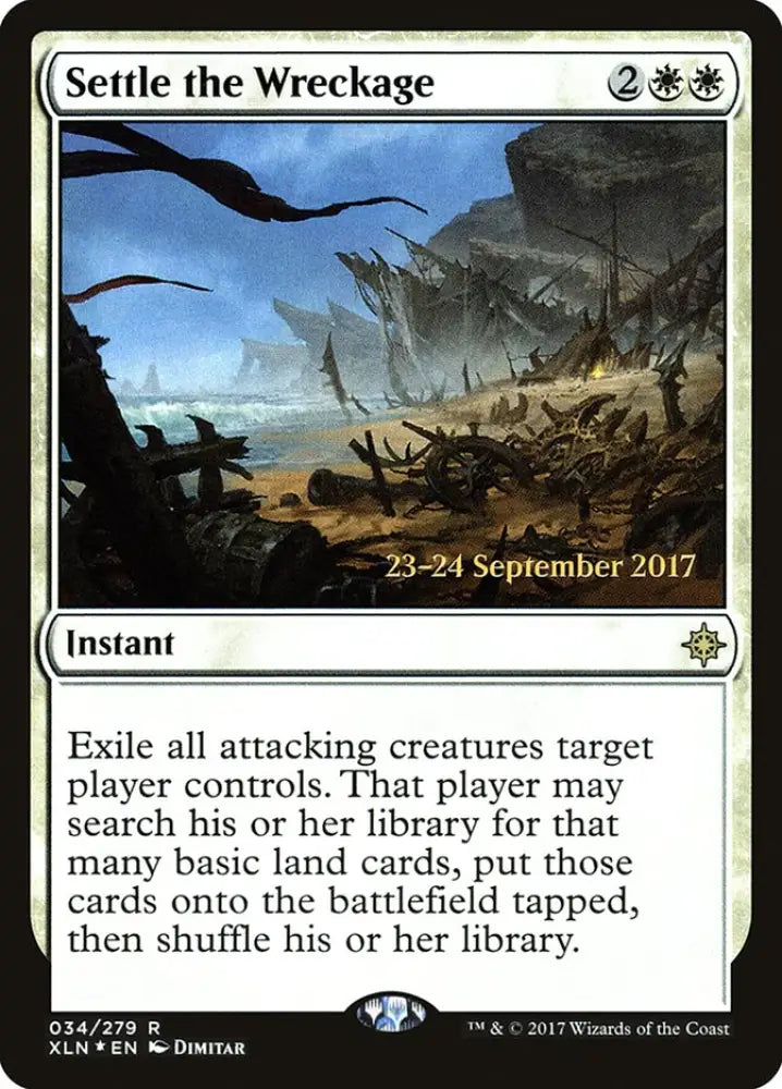 Settle the Wreckage [Ixalan Prerelease Promos] - MTG Single