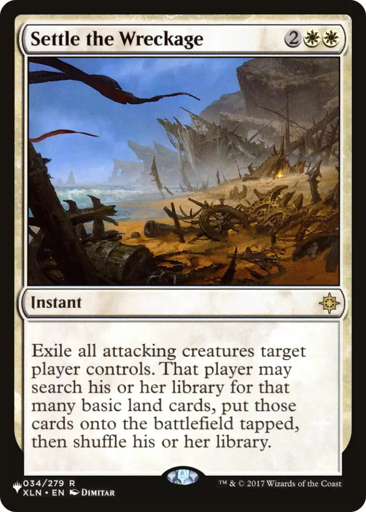 Settle the Wreckage [The List] - MTG Single