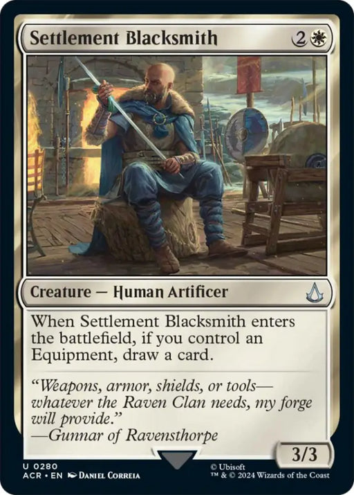Settlement Blacksmith [Assassin’s Creed] - MTG Single
