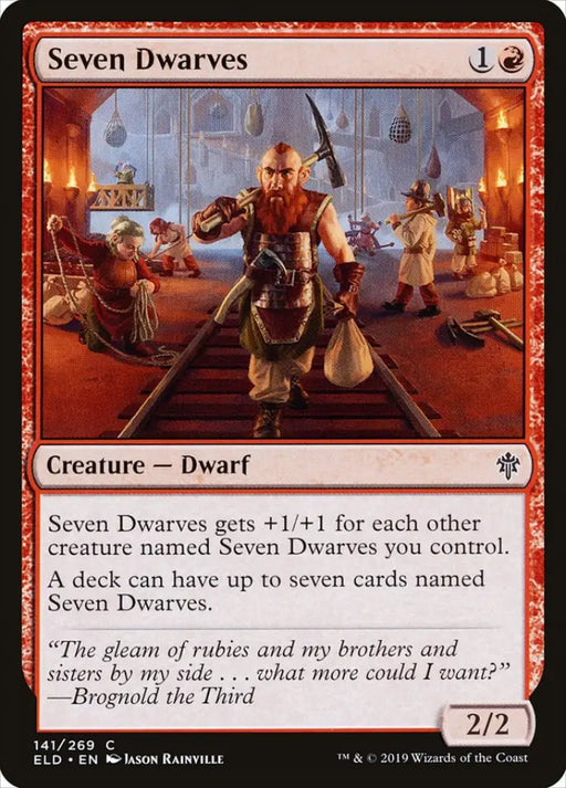Seven Dwarves [Throne of Eldraine] - MTG Single