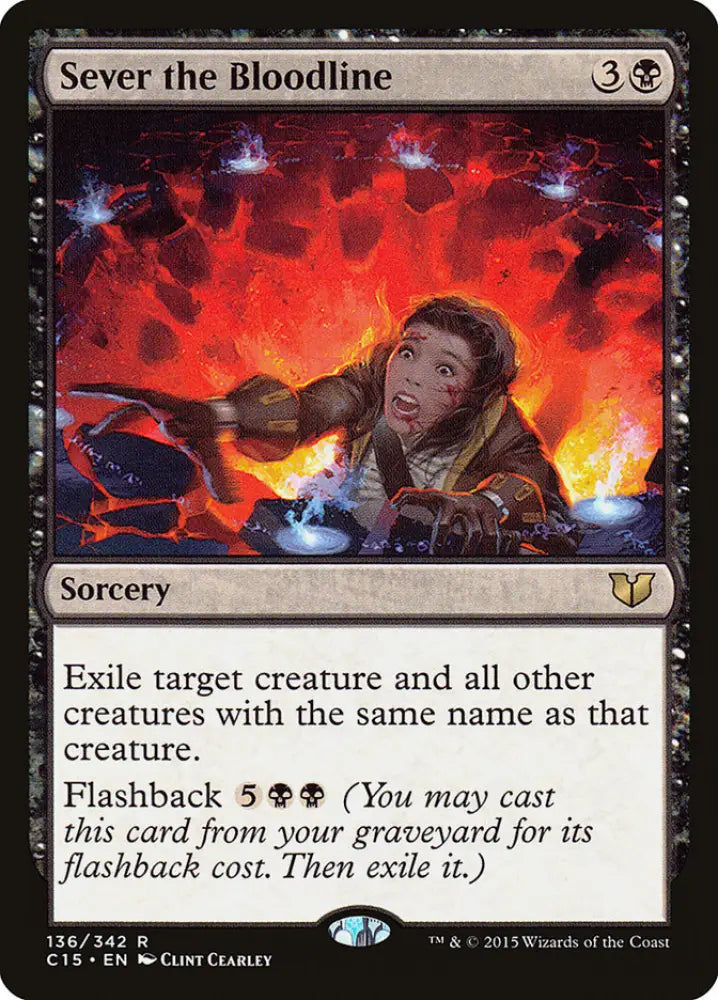 Sever the Bloodline [Commander 2015] - MTG Single