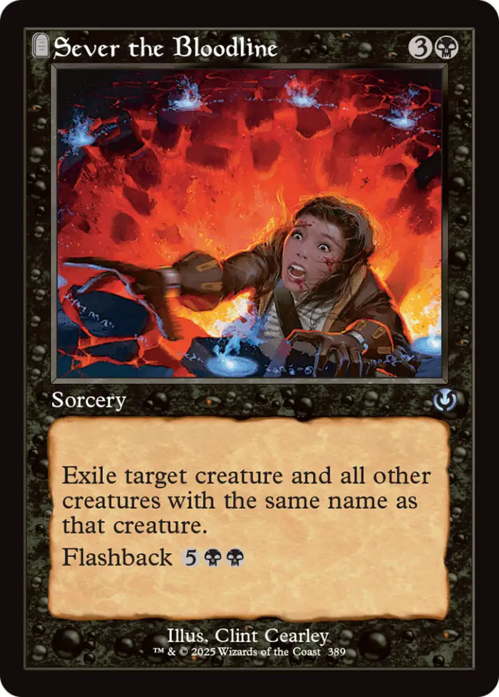 Sever the Bloodline (Retro Frame) [Innistrad Remastered] - MTG Single