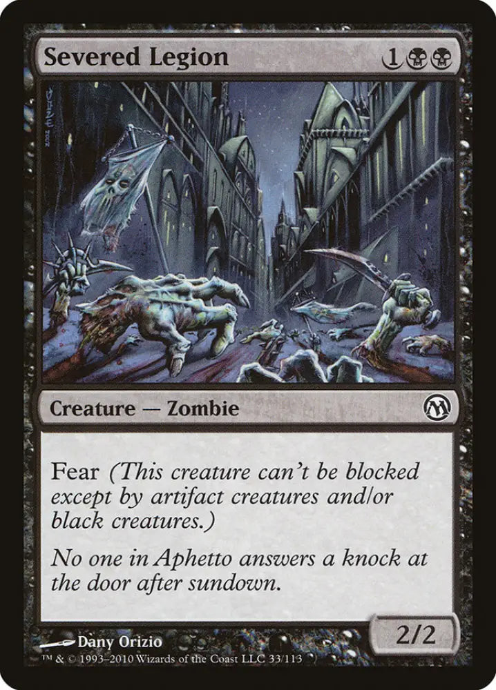Severed Legion [Duels of the Planeswalkers] - MTG Single