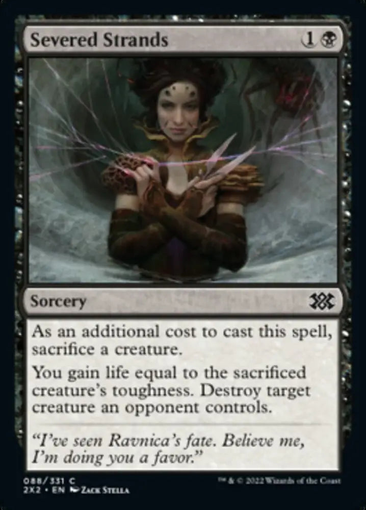 Severed Strands [Double Masters 2022] - MTG Single
