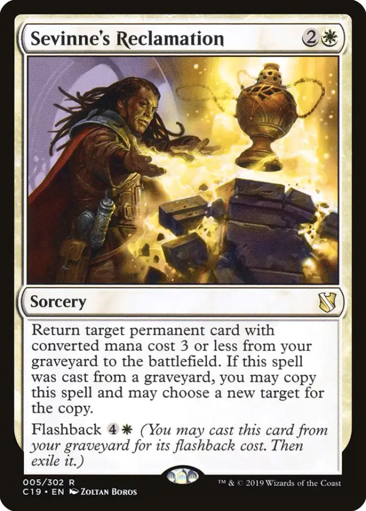 Sevinne’s Reclamation [Commander 2019] - MTG Single