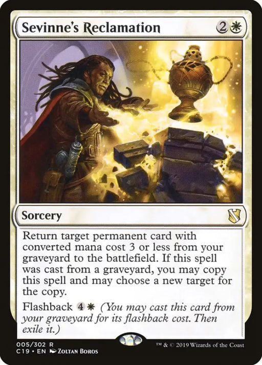 Sevinne’s Reclamation [Commander 2019] - MTG Single
