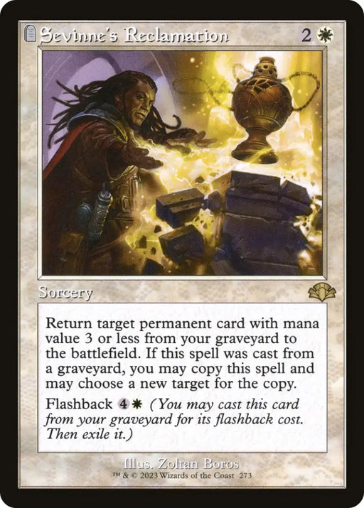 Sevinne’s Reclamation (Retro) [Dominaria Remastered] - MTG Single