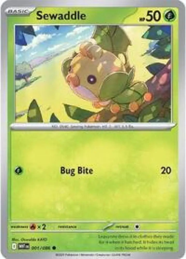 Sewaddle (001/086) [SV: White Flare]