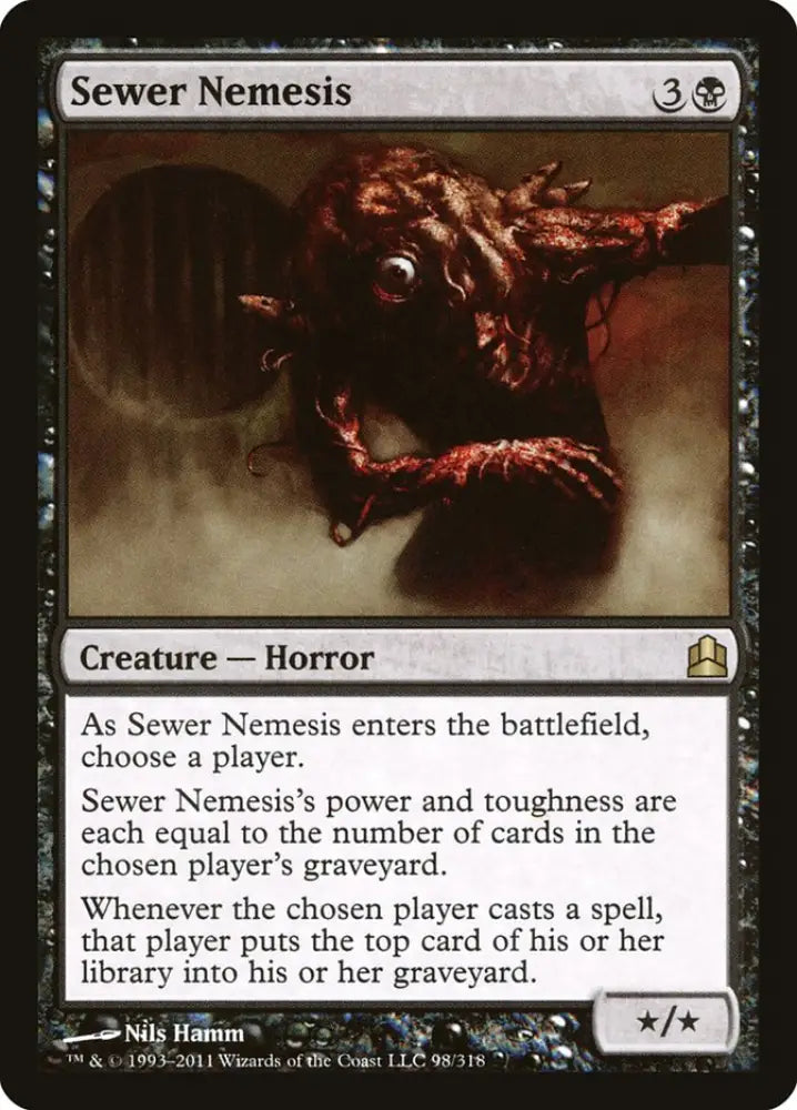 Sewer Nemesis [Commander 2011] - MTG Single
