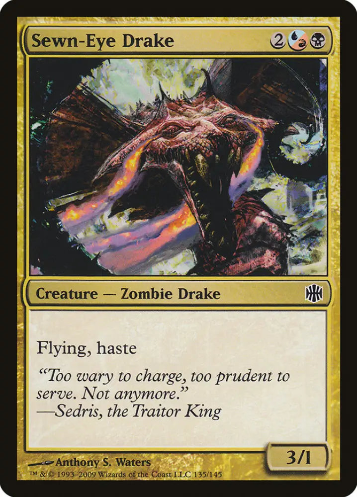 Sewn-Eye Drake [Alara Reborn] - MTG Single