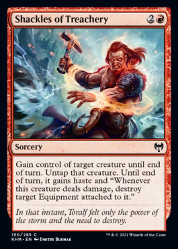 Shackles of Treachery [Kaldheim] - MTG Single
