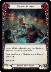 Shaden Scream (Blue) [Dusk Till Dawn] - Flesh And Blood Single