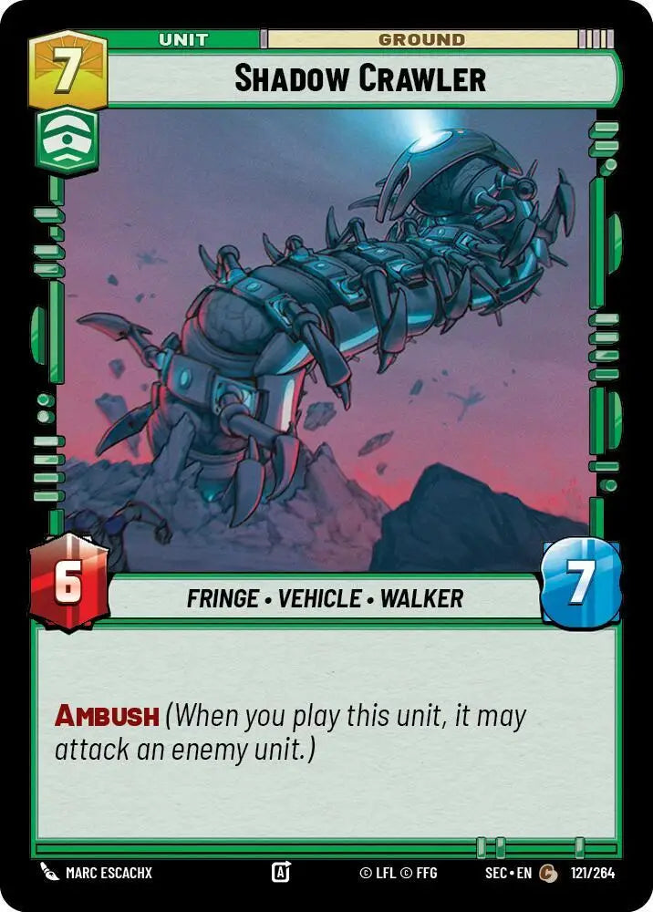 Shadow Crawler (121/264) [Secrets of Power]