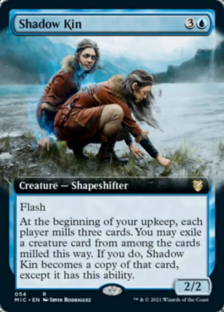 Shadow Kin (Extended Art) [Innistrad: Midnight Hunt Commander] - MTG Single