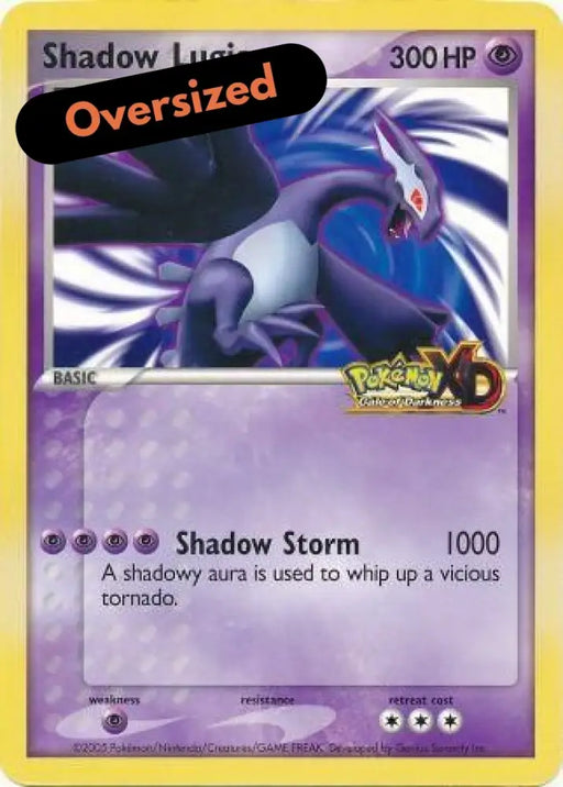 Shadow Lugia (Jumbo Card) [Miscellaneous Cards] - Pokemon Single