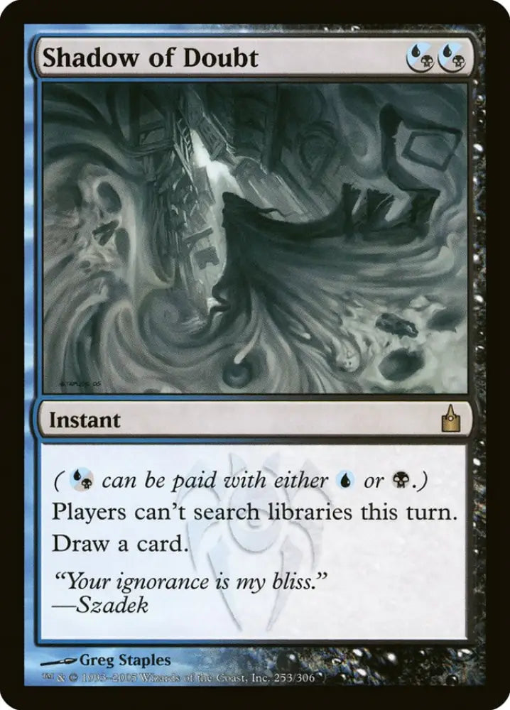 Shadow of Doubt [Ravnica: City of Guilds] - MTG Single
