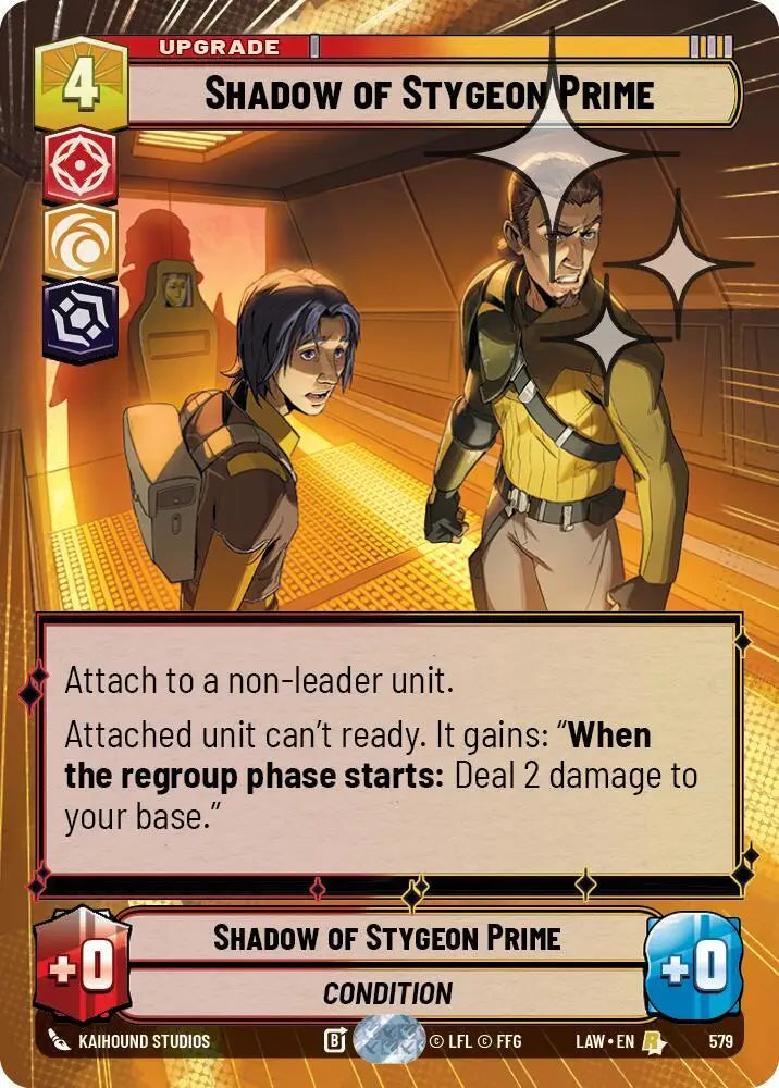 Shadow of Stygeon Prime (Hyperspace Foil) (579) [A Lawless Time]