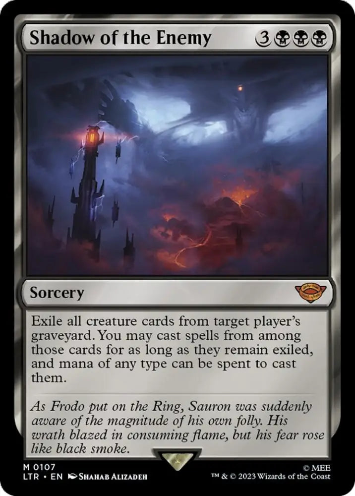 Shadow of the Enemy [The Lord of the Rings: Tales of Middle-Earth] - MTG Single