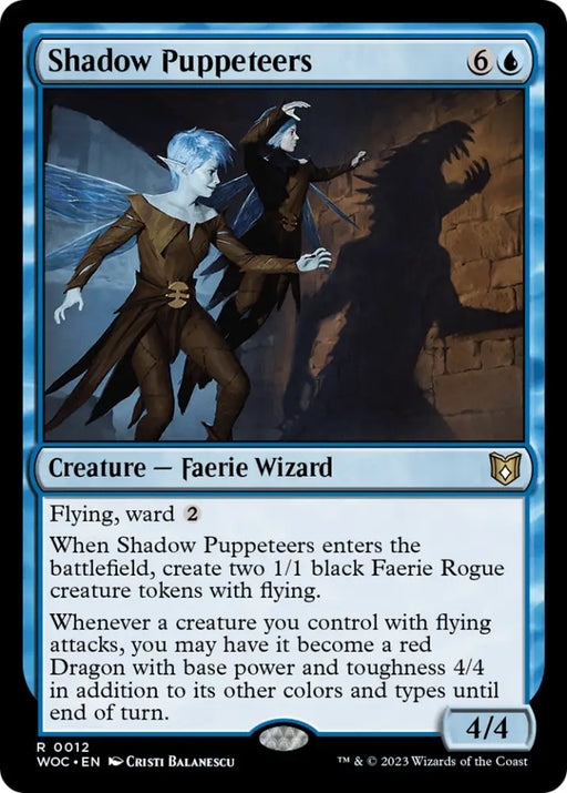 Shadow Puppeteers [Wilds of Eldraine Commander] - MTG Single