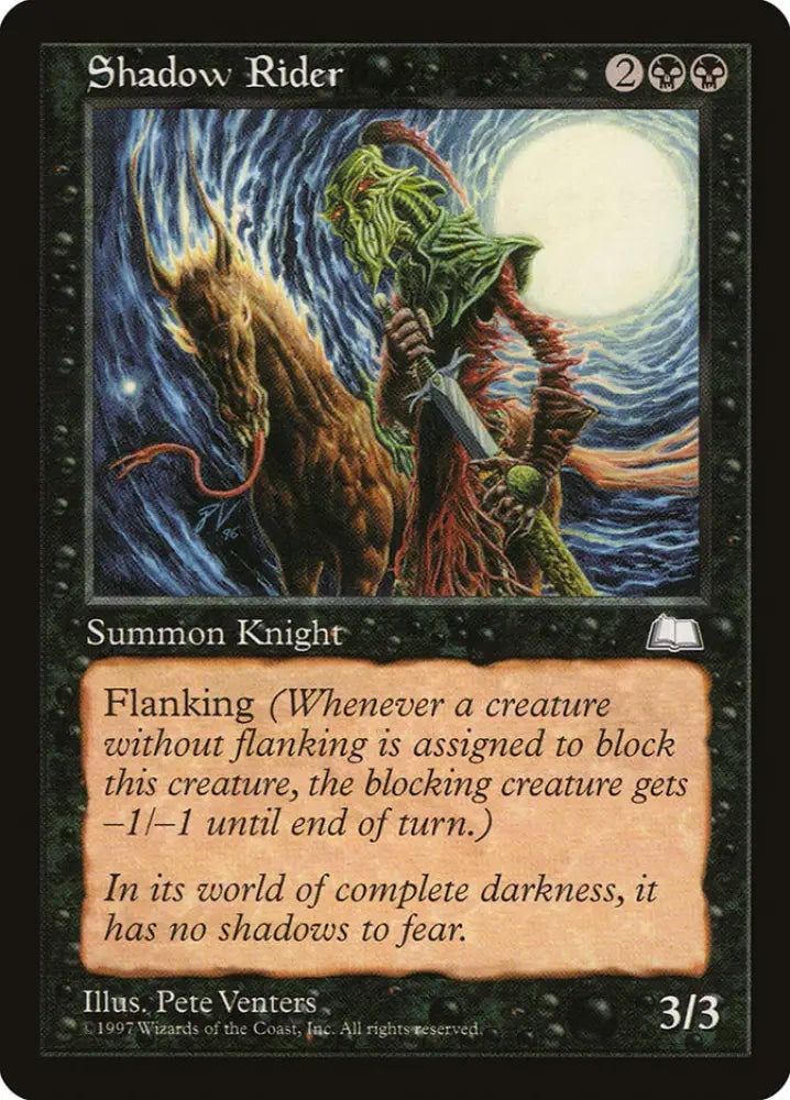 Shadow Rider [Weatherlight] - MTG Single