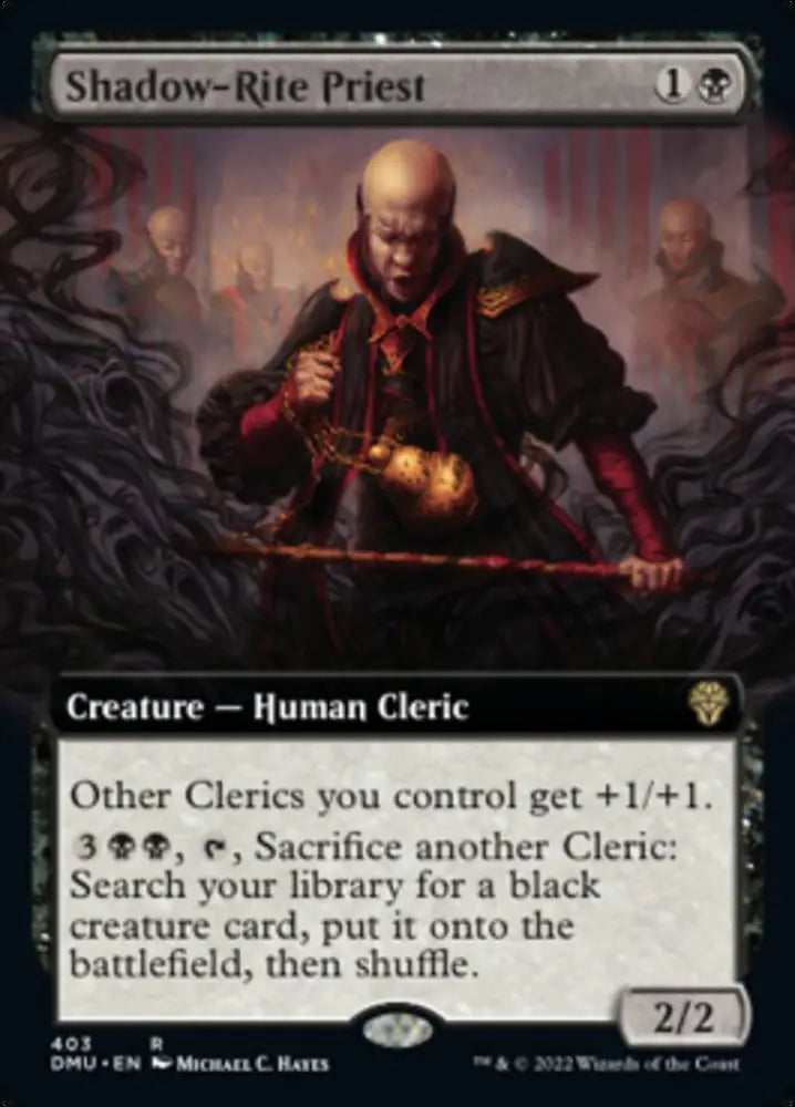 Shadow-Rite Priest (Extended Art) [Dominaria United] - MTG Single
