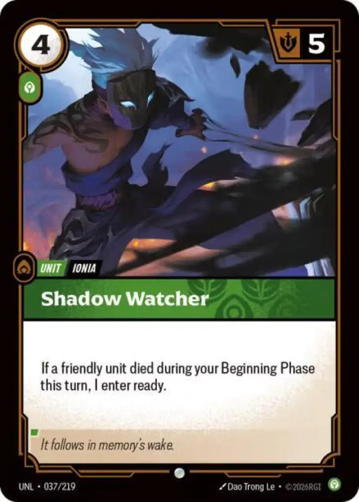 Shadow Watcher (037/219) [Unleashed]