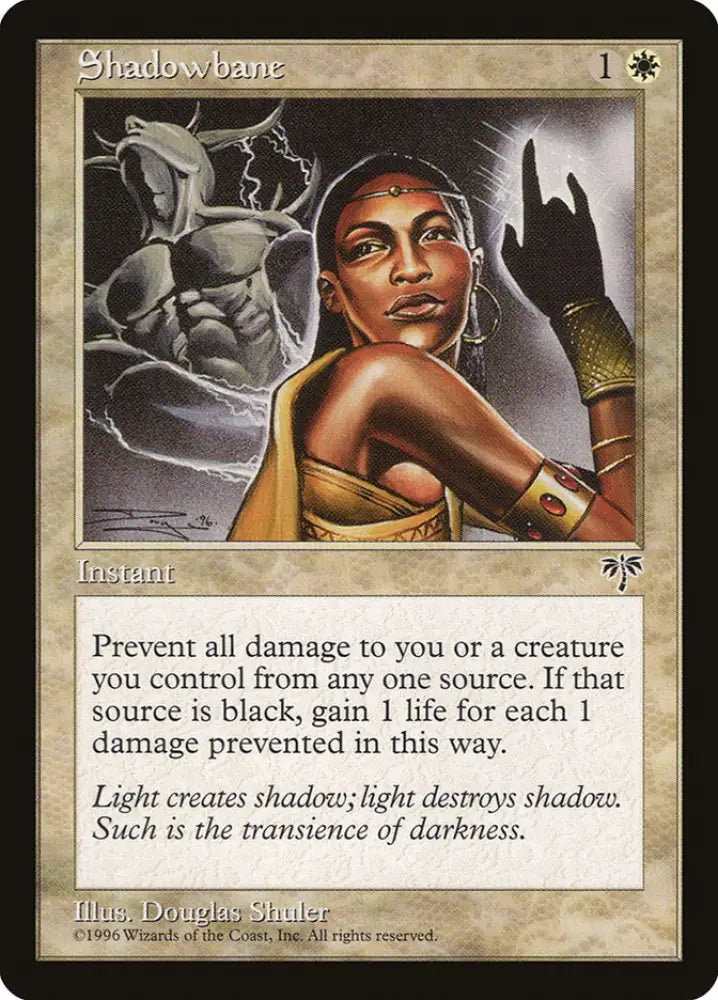 Shadowbane [Mirage] - MTG Single