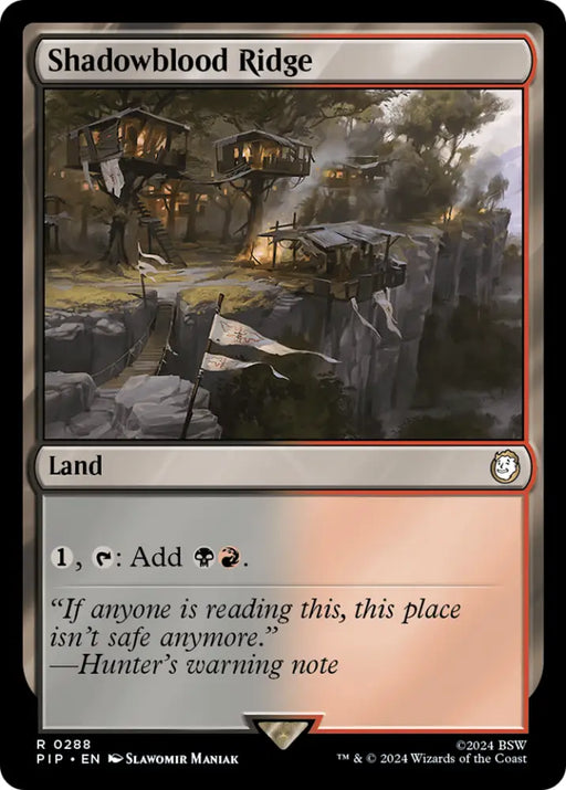 Shadowblood Ridge [Fallout] - MTG Single