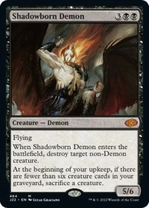 Shadowborn Demon [Jumpstart 2022] - MTG Single