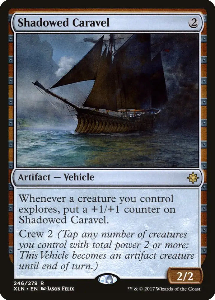 Shadowed Caravel [Ixalan] - MTG Single