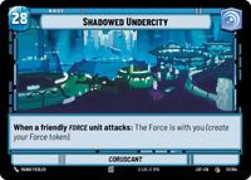 Shadowed Undercity // Shield (021/264 // T02/T03) [Legends of the Force]