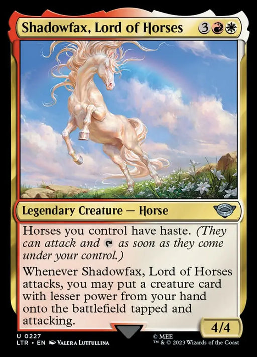 Shadowfax Lord of Horses [The Lord of the Rings: Tales of Middle-Earth] - MTG Single