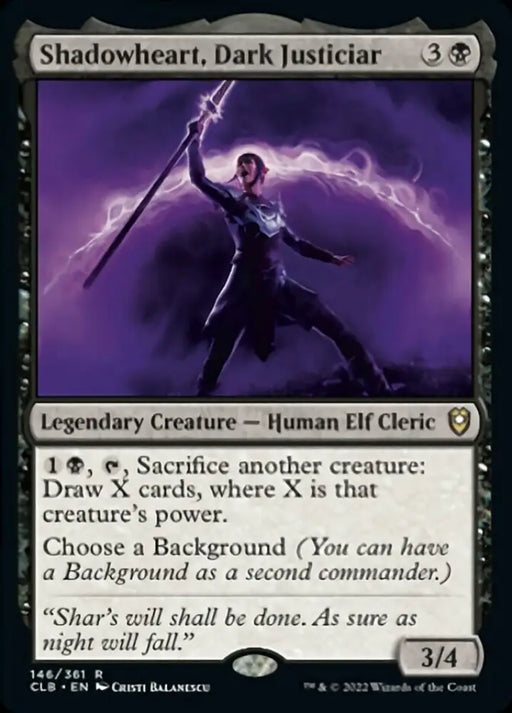 Shadowheart Dark Justiciar [Commander Legends: Battle for Baldur’s Gate] - MTG Single