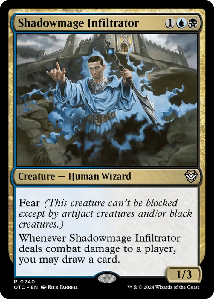 Shadowmage Infiltrator [Outlaws of Thunder Junction Commander] - MTG Single