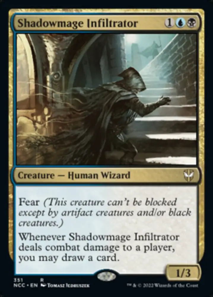 Shadowmage Infiltrator [Streets of New Capenna Commander] - MTG Single