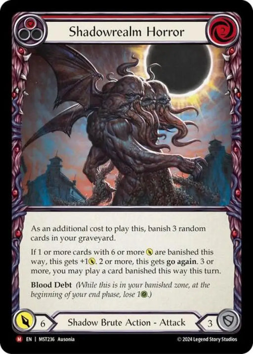 Shadowrealm Horror [Part the Mistveil] - Flesh And Blood Single