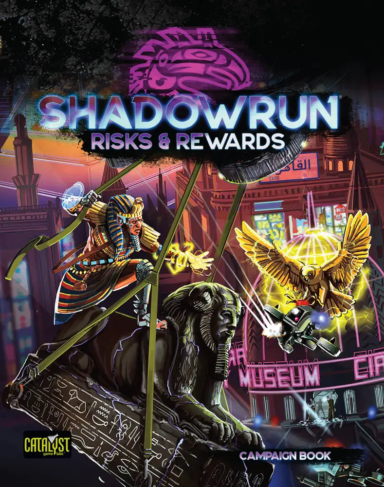 Shadowrun - 6th Edition Risks & Rewards Hardcover - Role Playing Game