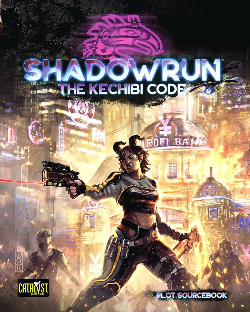 Shadowrun - 6th Edition The Kechibi Code Hardcover - Role Playing Game