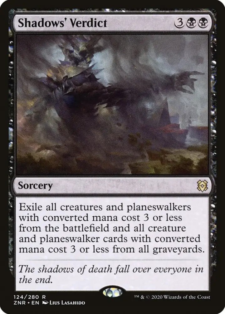 Shadows’ Verdict [Zendikar Rising] - MTG Single
